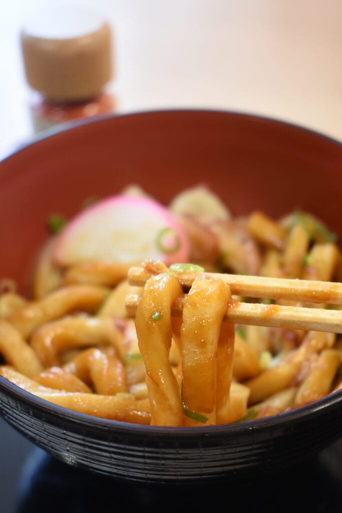 伊勢うどん　おはらい町の人気のランチ